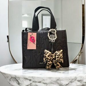 New Luv Betsey Johnson Crossbody Tote Purse